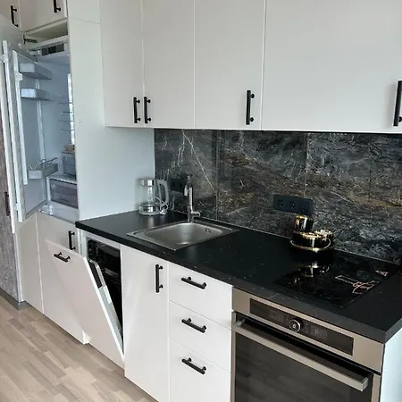 Krasta Home Apartament Free Parking With City & River View Riga Exterior photo